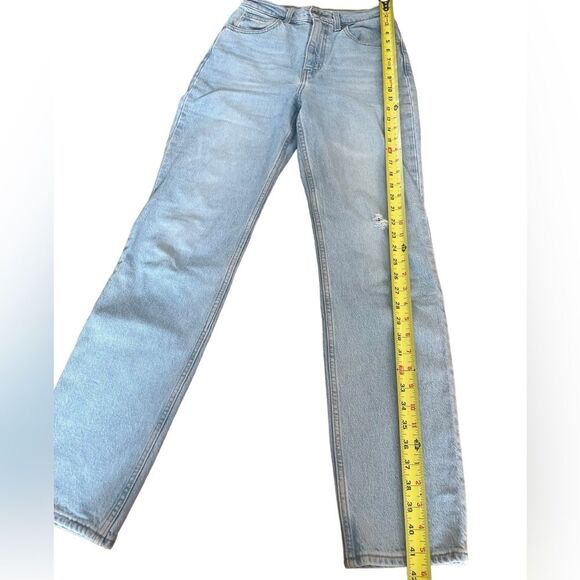 Levis Premium 70s High Slim Straight Denim Jeans Womens Size 25 - Picture 10 of 12